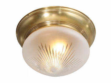 TRIBU 25/2 - Brass ceiling lamp by Patinas Lighting - view 3